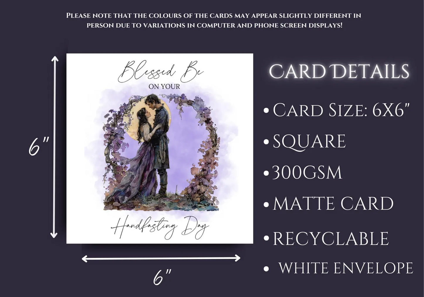 Blessed Be on your Handfasting Day