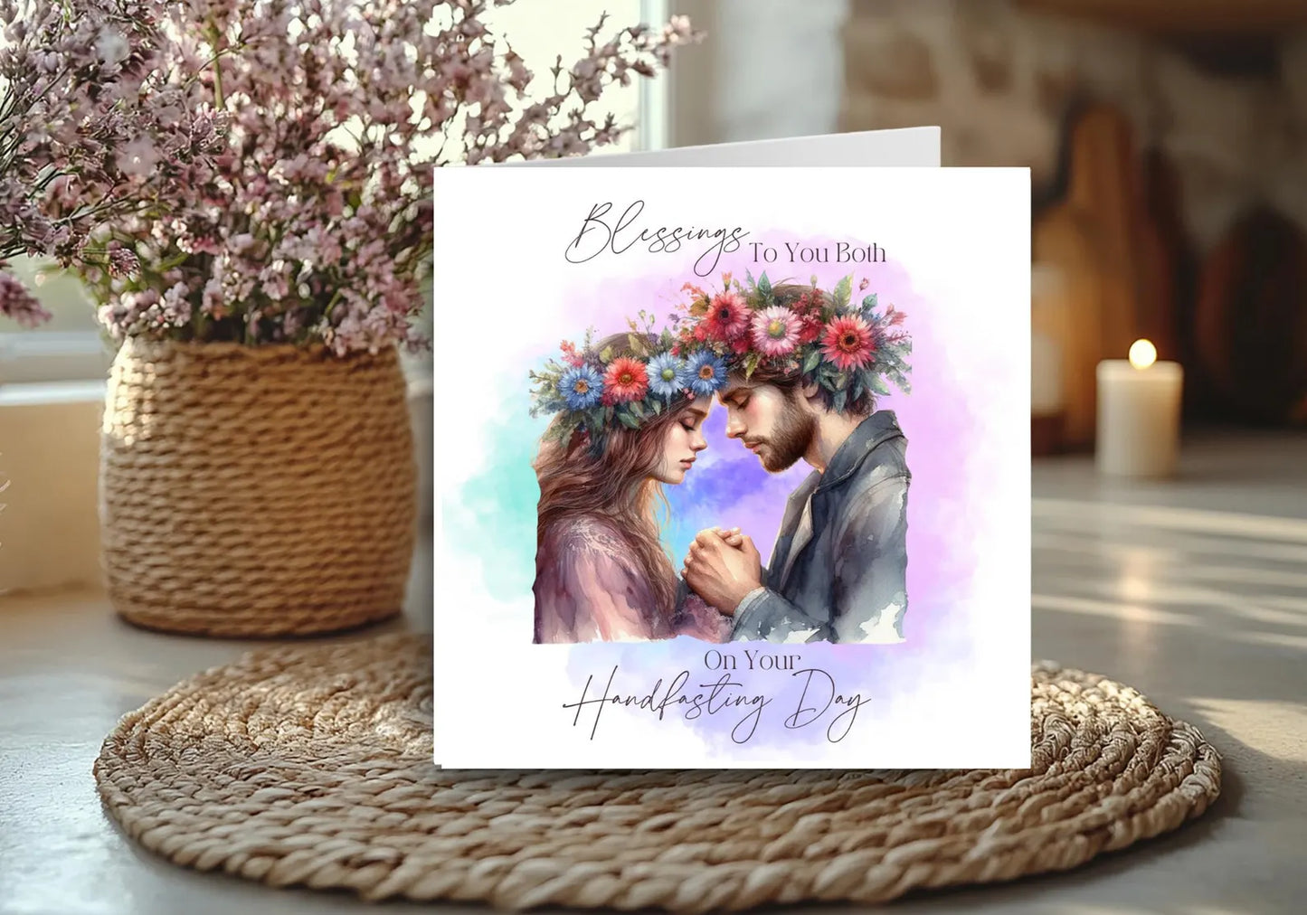 Handfasting Blessings Card To you both