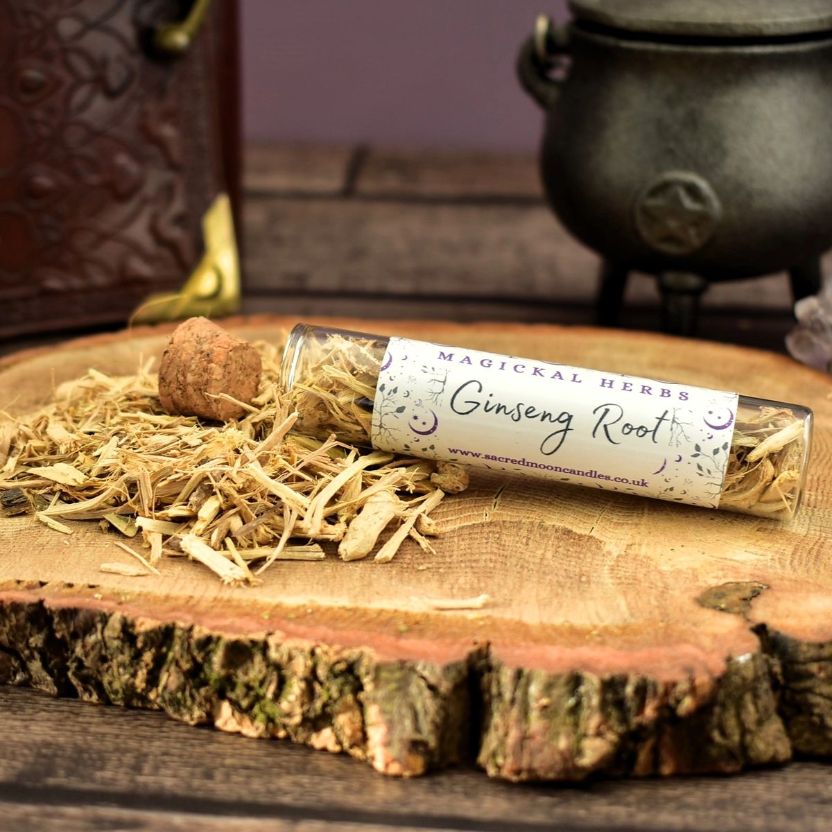 Ginseng Root perfect for witchcraft healing rituals and spiritual well-being supplies.