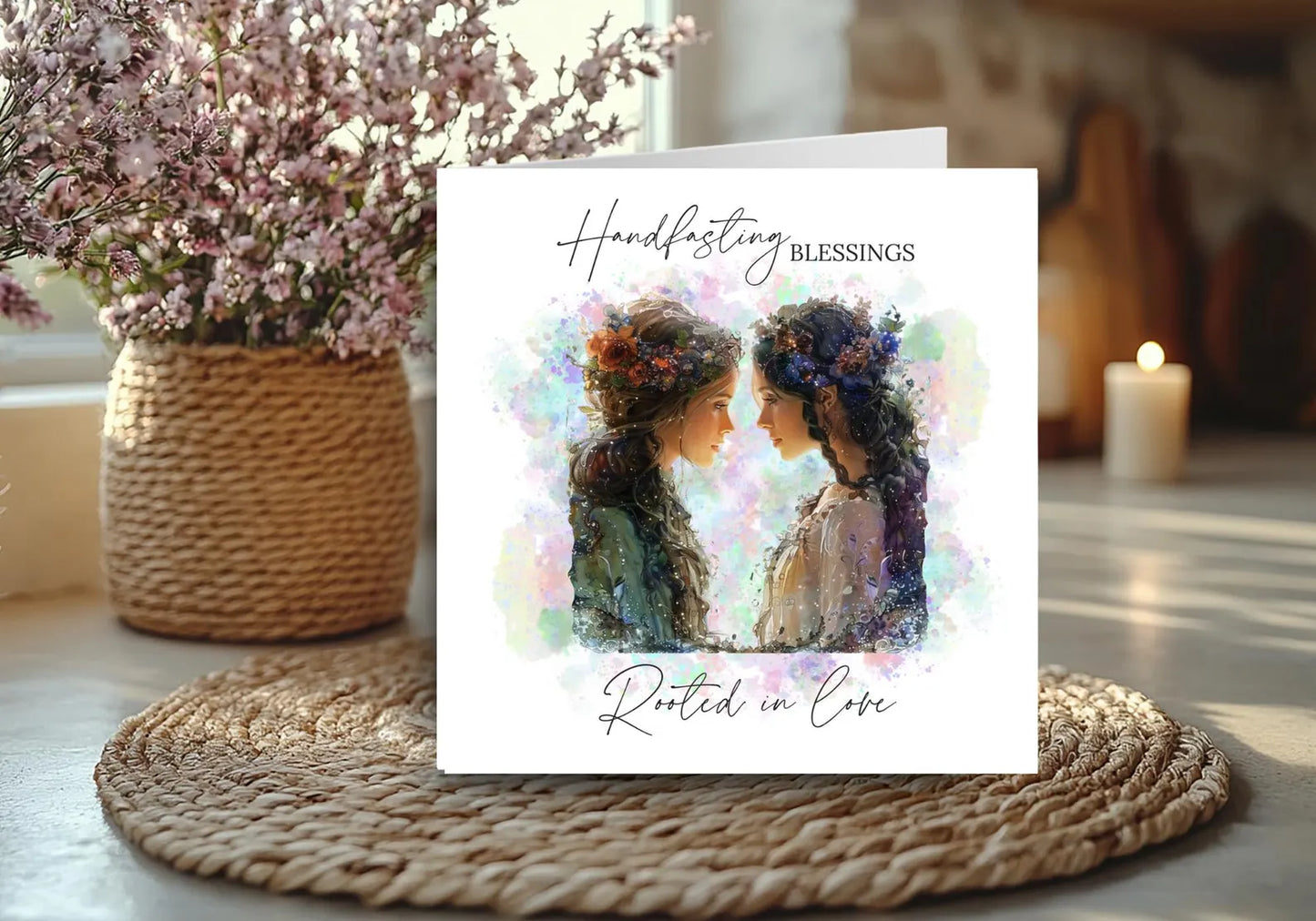 LGBT Handfasting Blessings Card