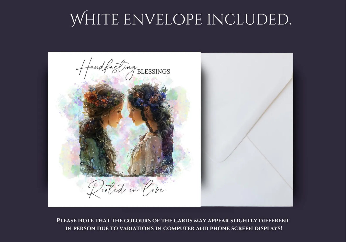 LGBT Handfasting Blessings Card