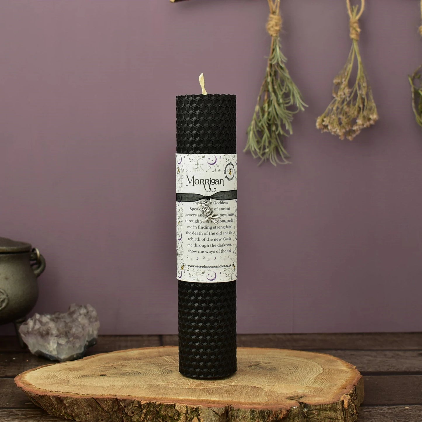 Morrigan Ritual Altar Candle