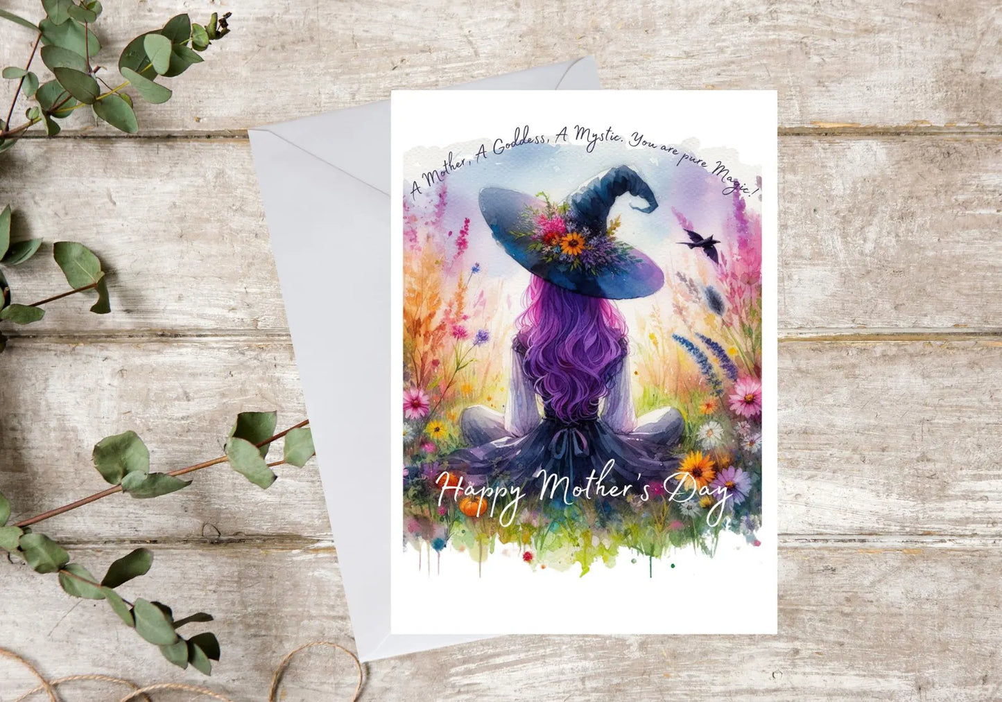 Mystical Witch Mum Mother’s Day Card
