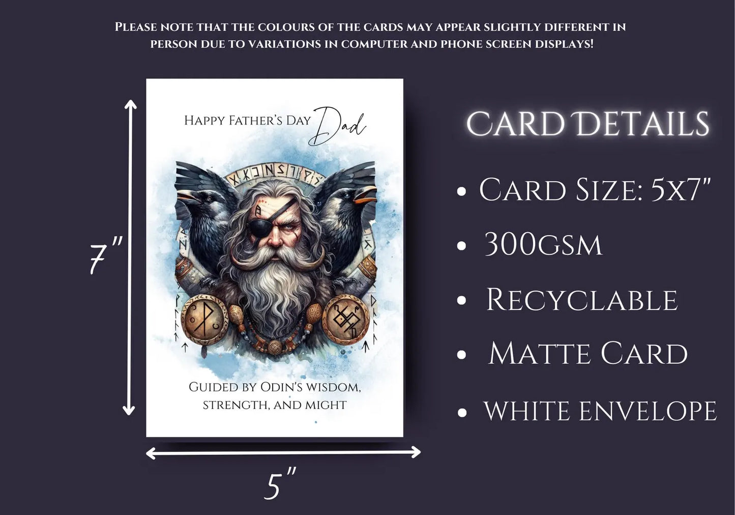 Odin Father’s Day Card for Dad