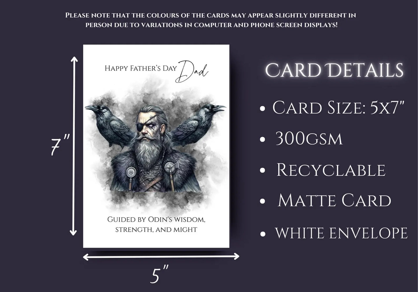 Odin Father’s Day Card for Dad