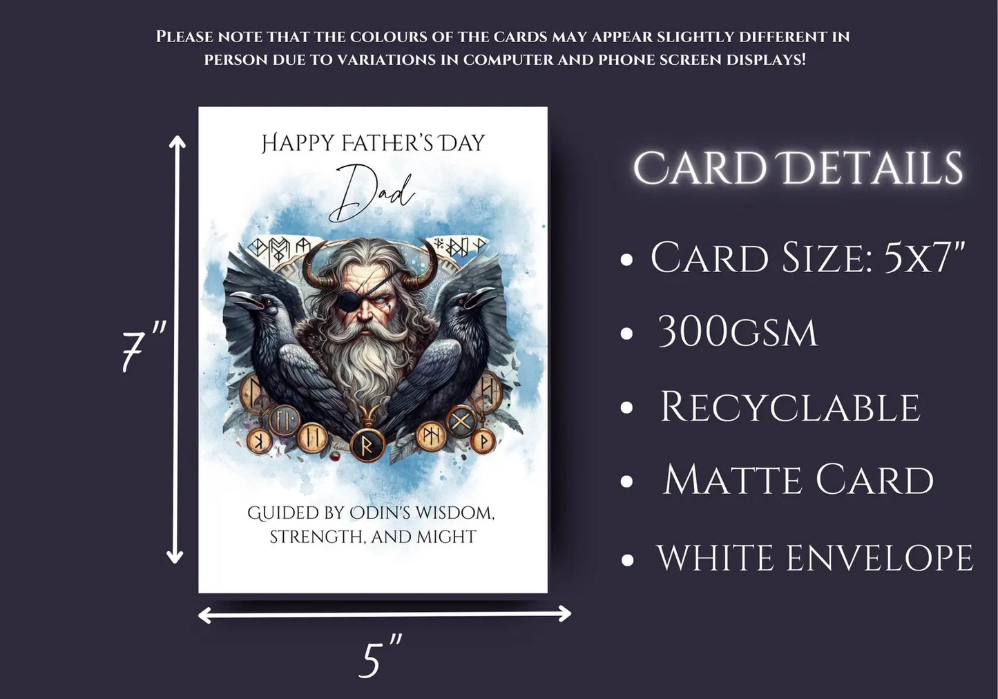 Odin Father’s Day Card for Dad