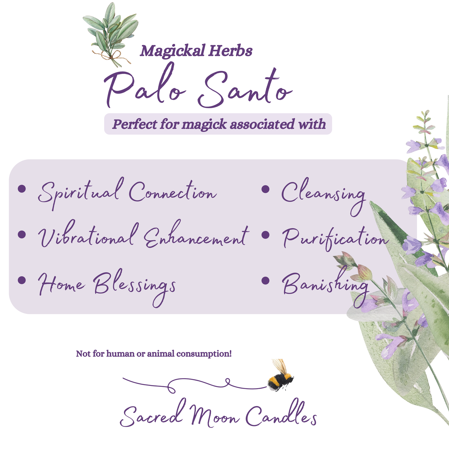 Palo Santo perfect for witchcraft banishing rituals and spiritual well-being