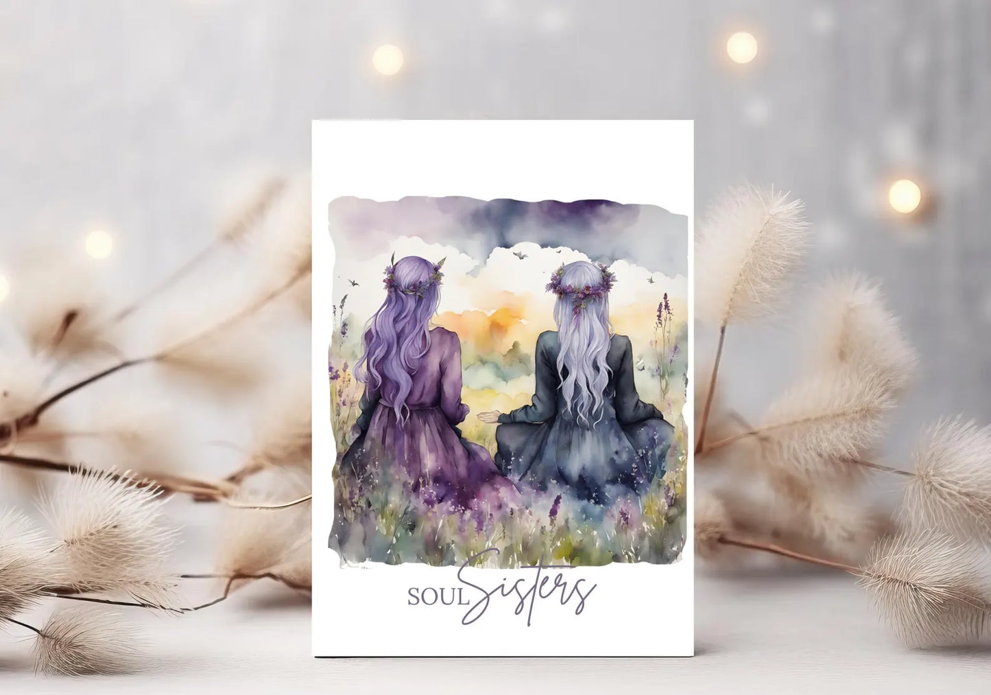 Soul Sisters Greeting Card