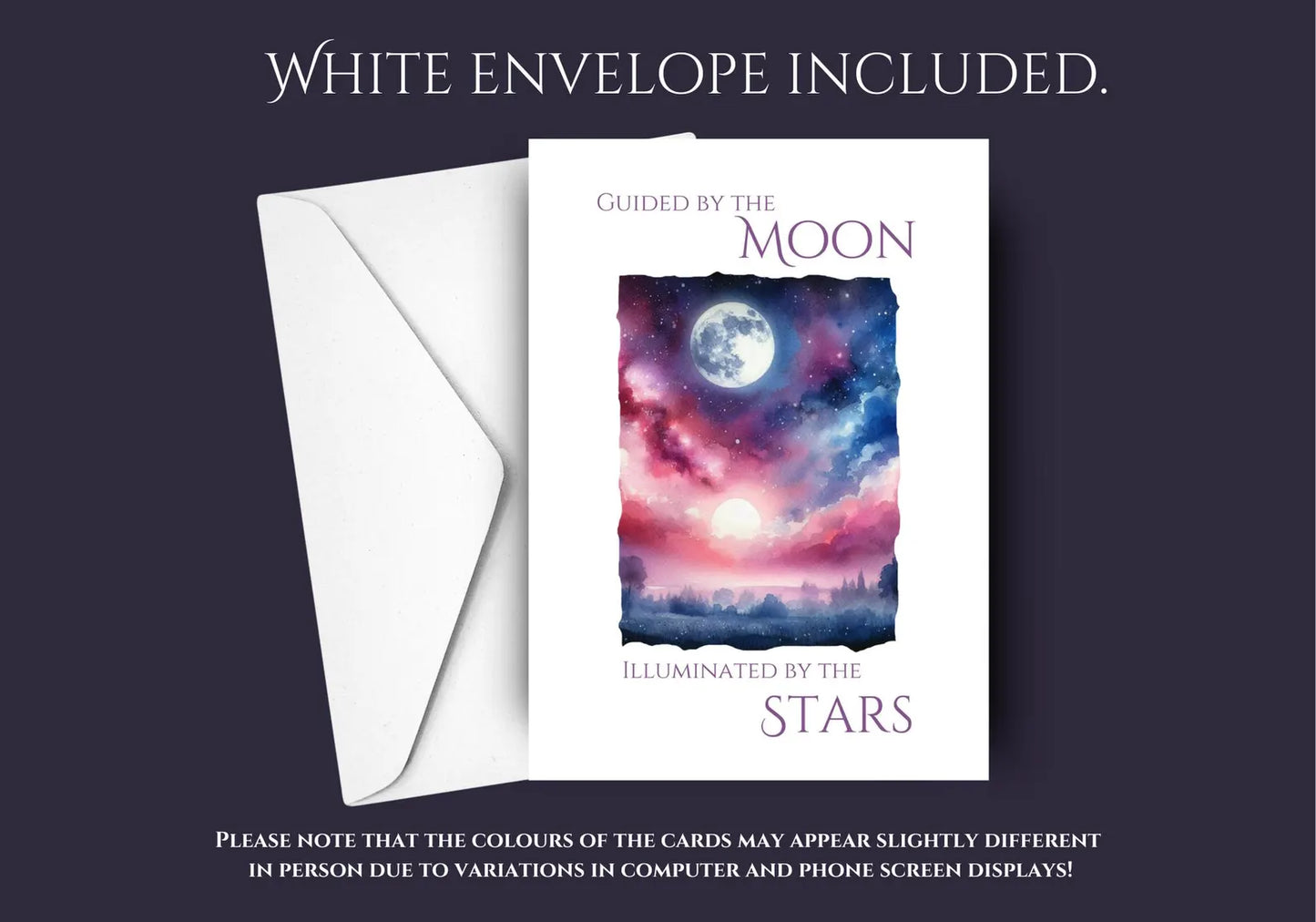 Guided By The Moon, Alternative Sympathy Card