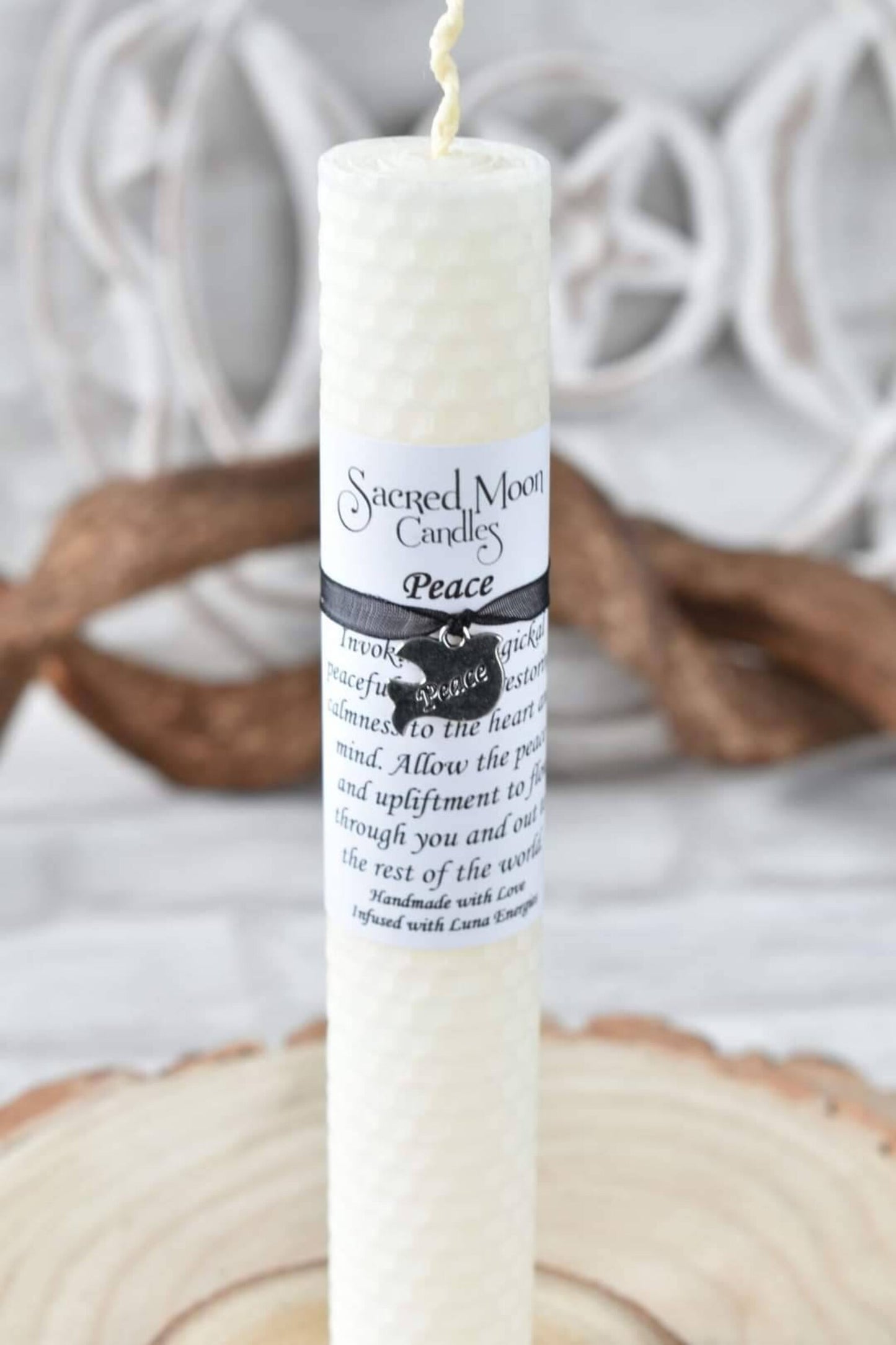 Witch Ritual Beeswax Candle