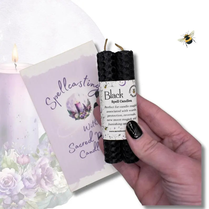 Candle Magic Divination Gift Set Includes an in-depth Candle Wax Divination Reading via Email, 2 Spell Candles and a Spellcasting Booklet