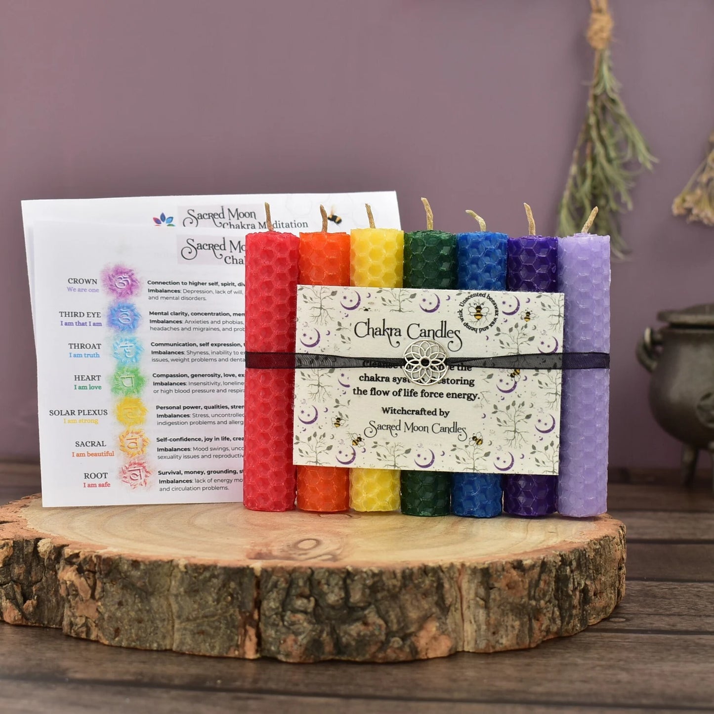 Chakra spell Candles set