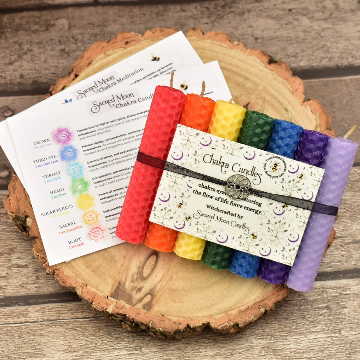 Chakra spell Candles set