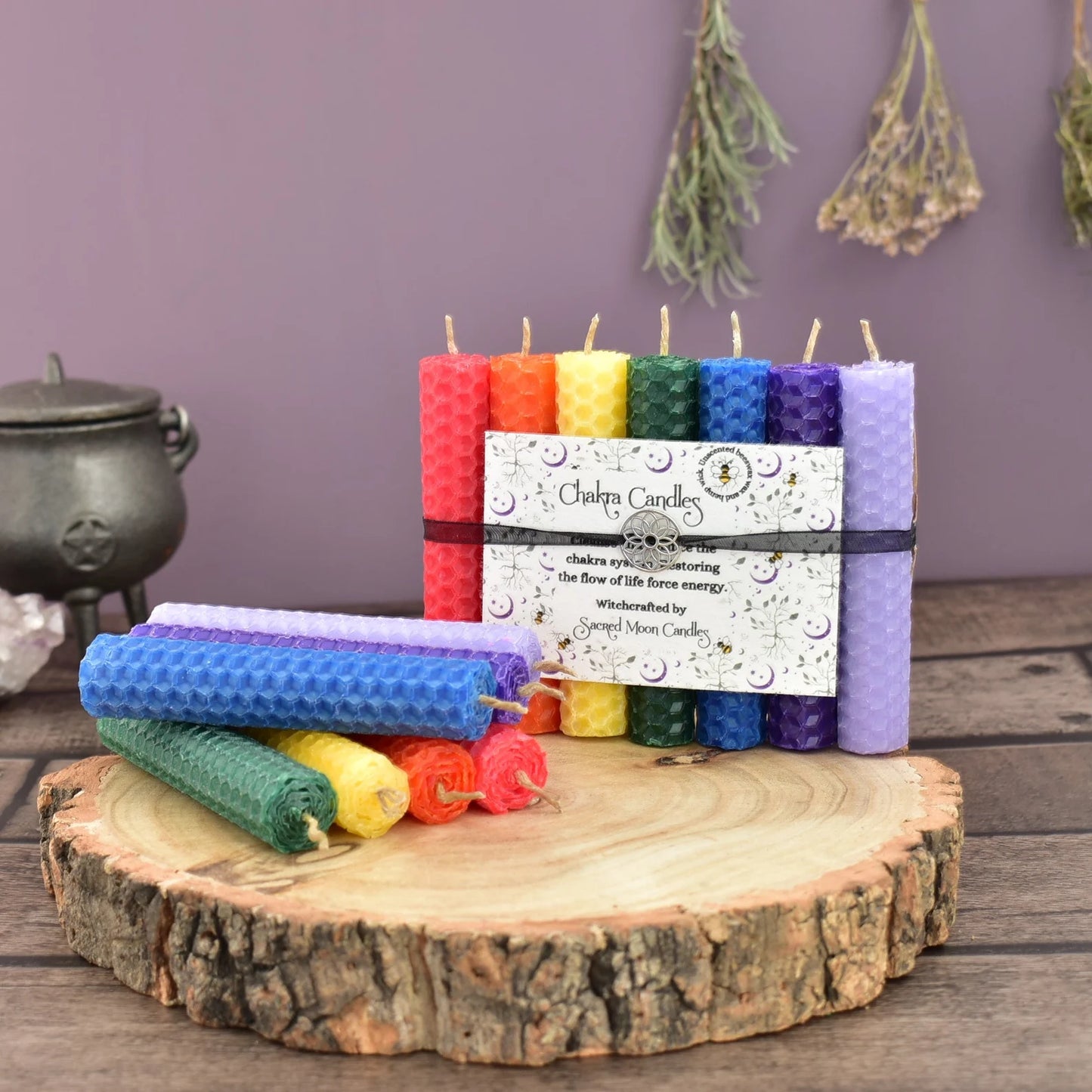 Chakra spell Candles set