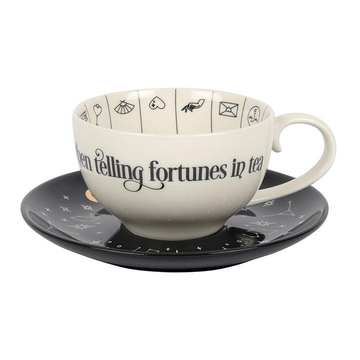 FORTUNE TELLING CERAMIC TEACUP