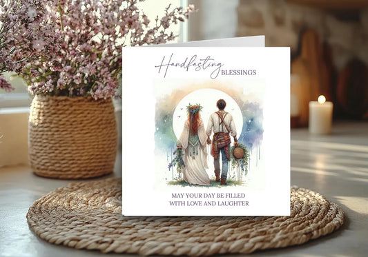 Handfasting Blessings Card