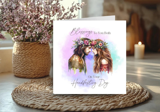 Handfasting Blessings Card