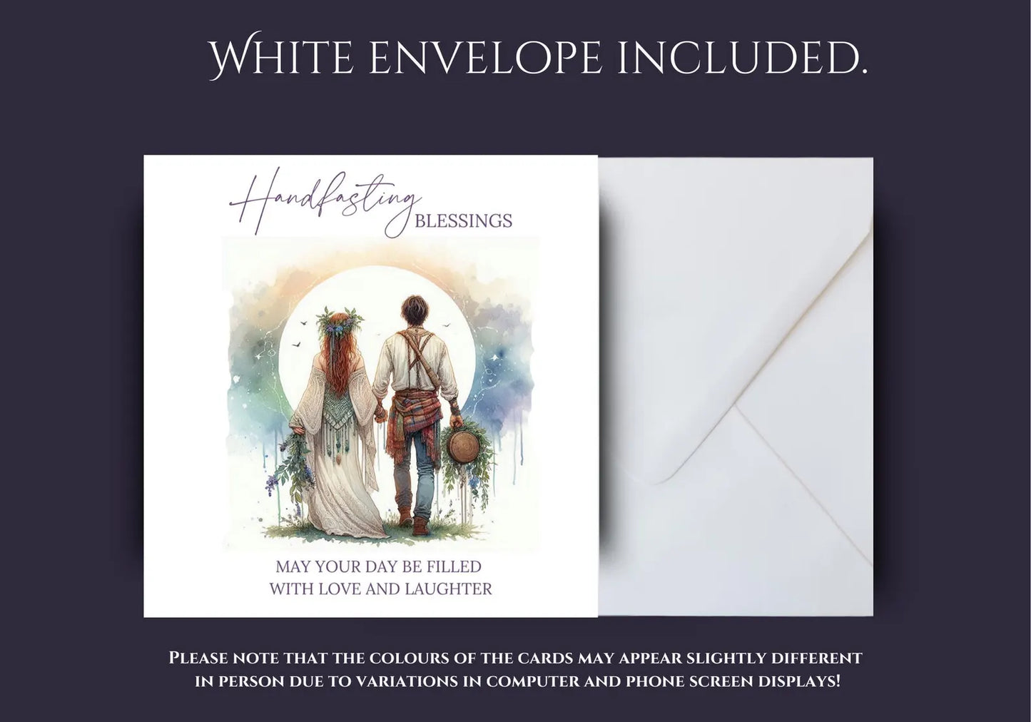 Handfasting Blessings Card