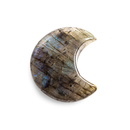 Labradorite Crystal Moon