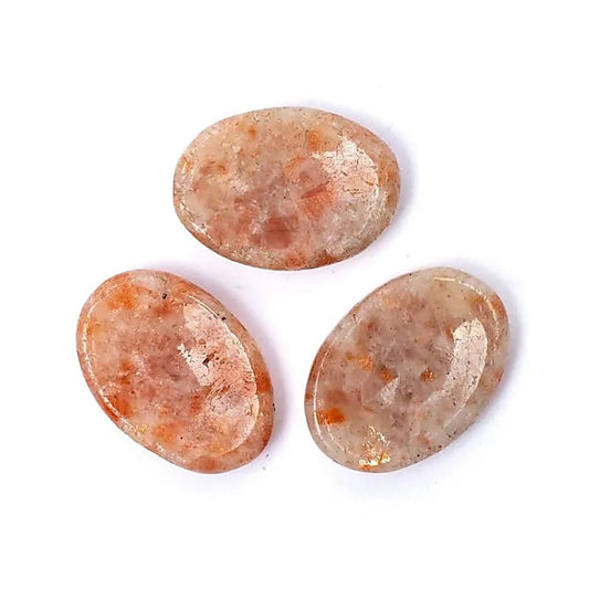 Sunstone Palm Worry Stone