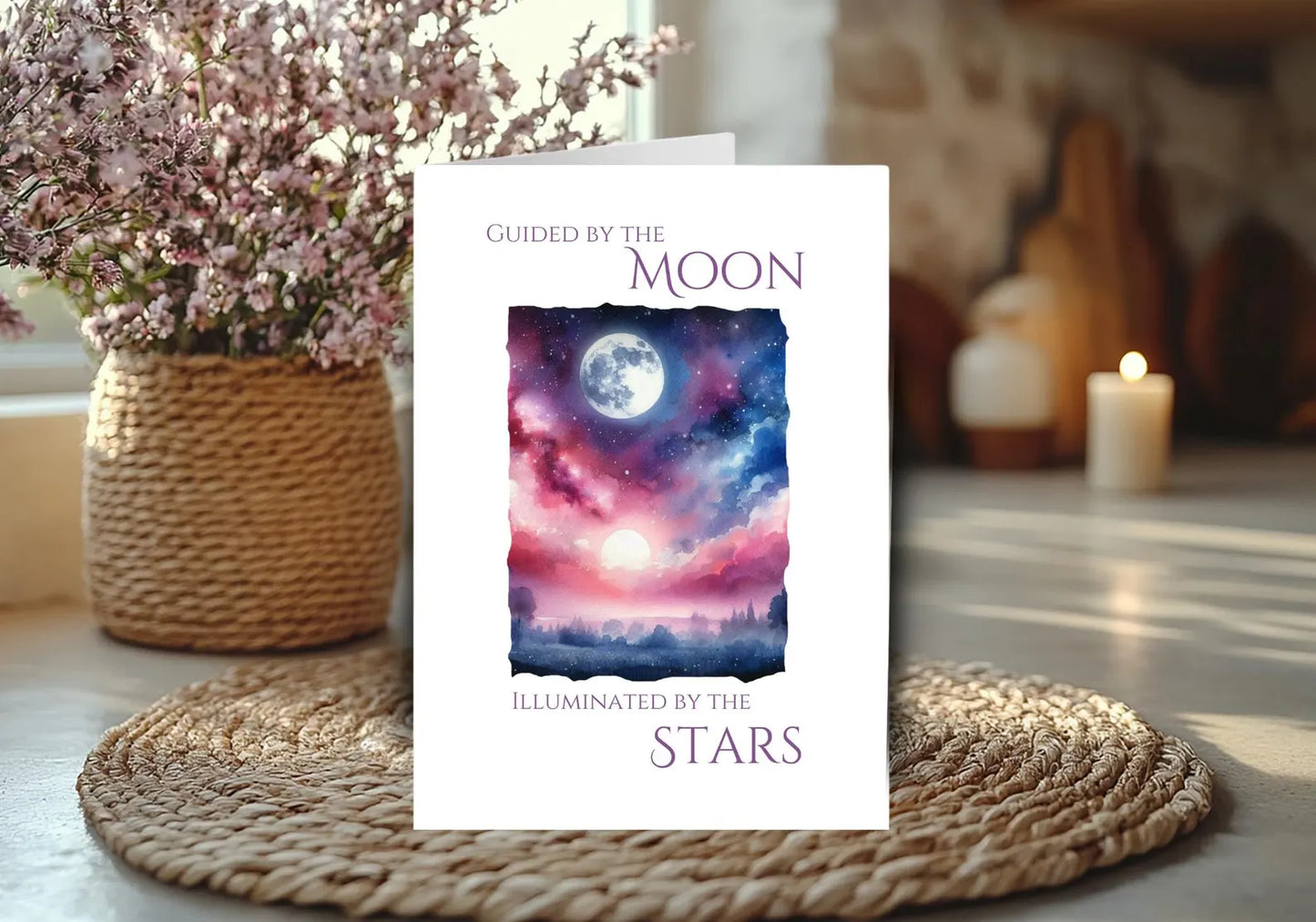 Guided By The Moon, Alternative Sympathy Card