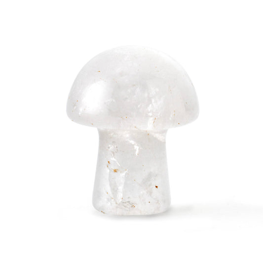 Mini Clear Quartz Crystal Mushroom