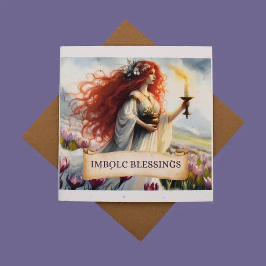 Imbolc Greetings Card