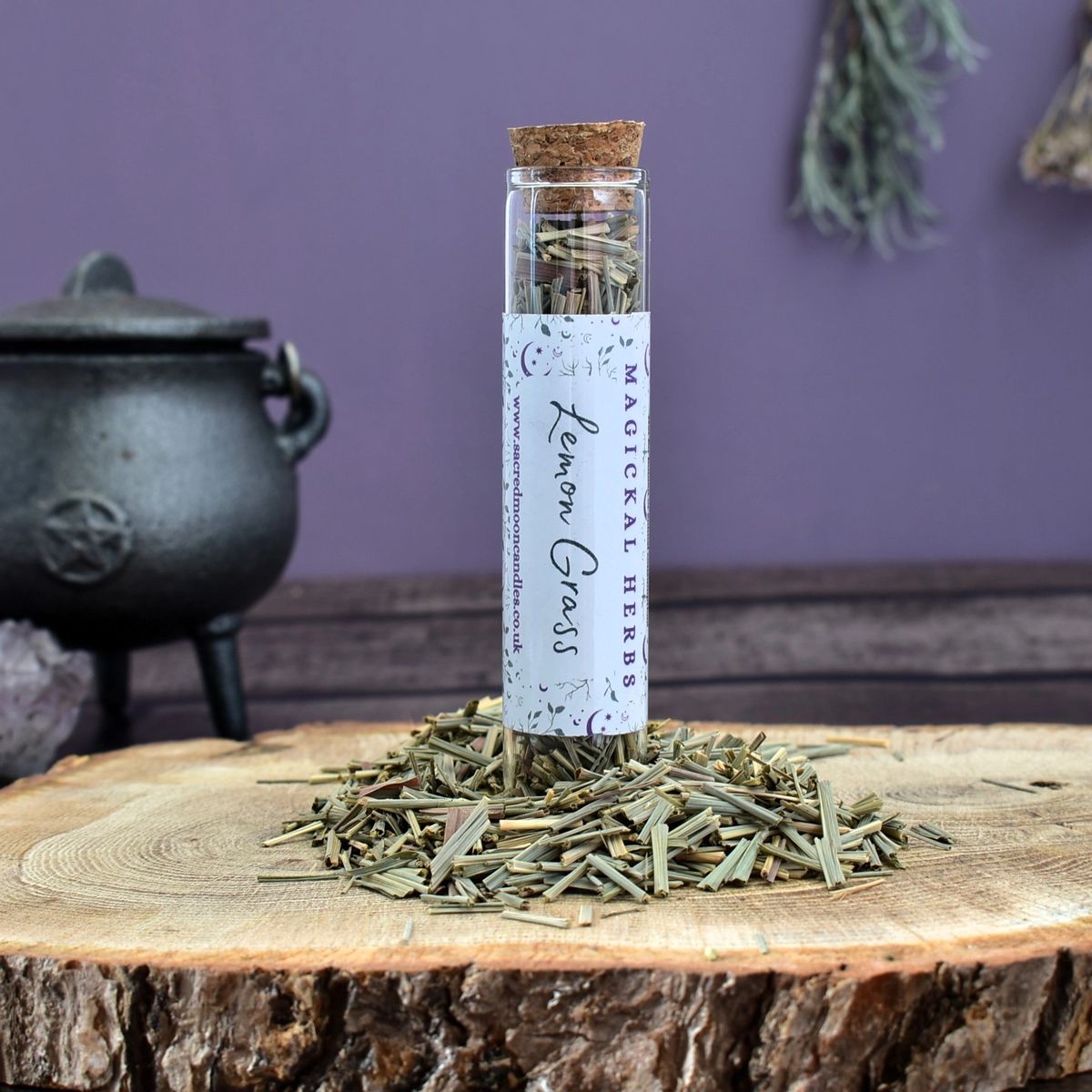 Lemon Grass perfect for witchcraft purification rituals and spiritual well-being supplies.