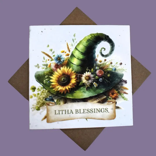 Litha Greetings Card