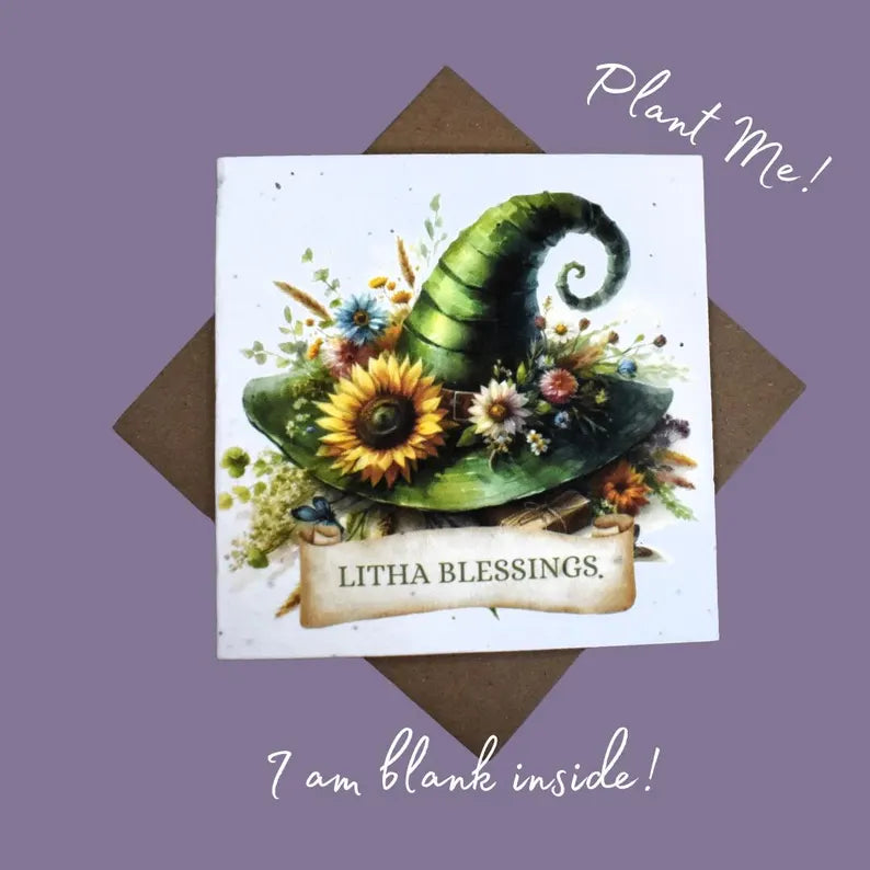 Litha Greetings Card