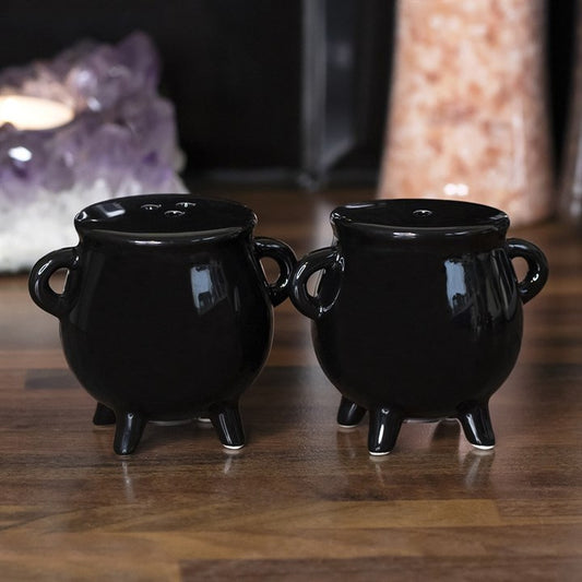 Cauldron Salt and Pepper Pots