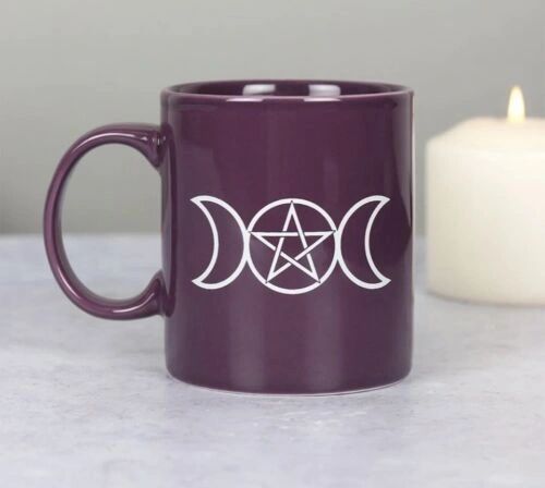 Purple Triple Moon Mug