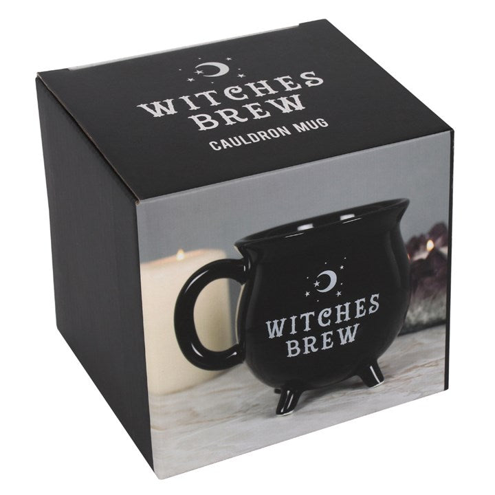 Witches Brew Black Cauldron Mug