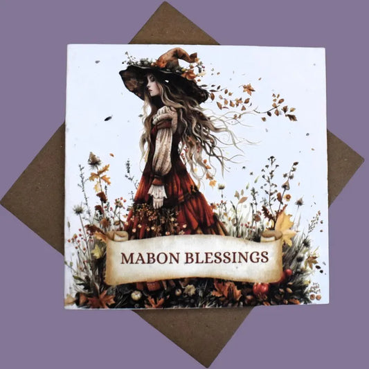 Mabon Greetings Card